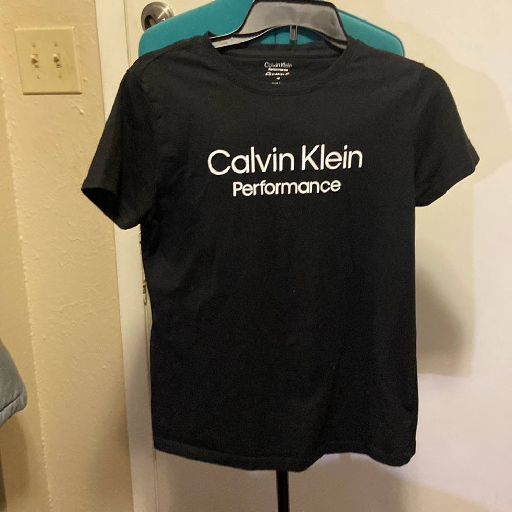 Calvin Klein Performance Black T-Shirt short sleeve Med